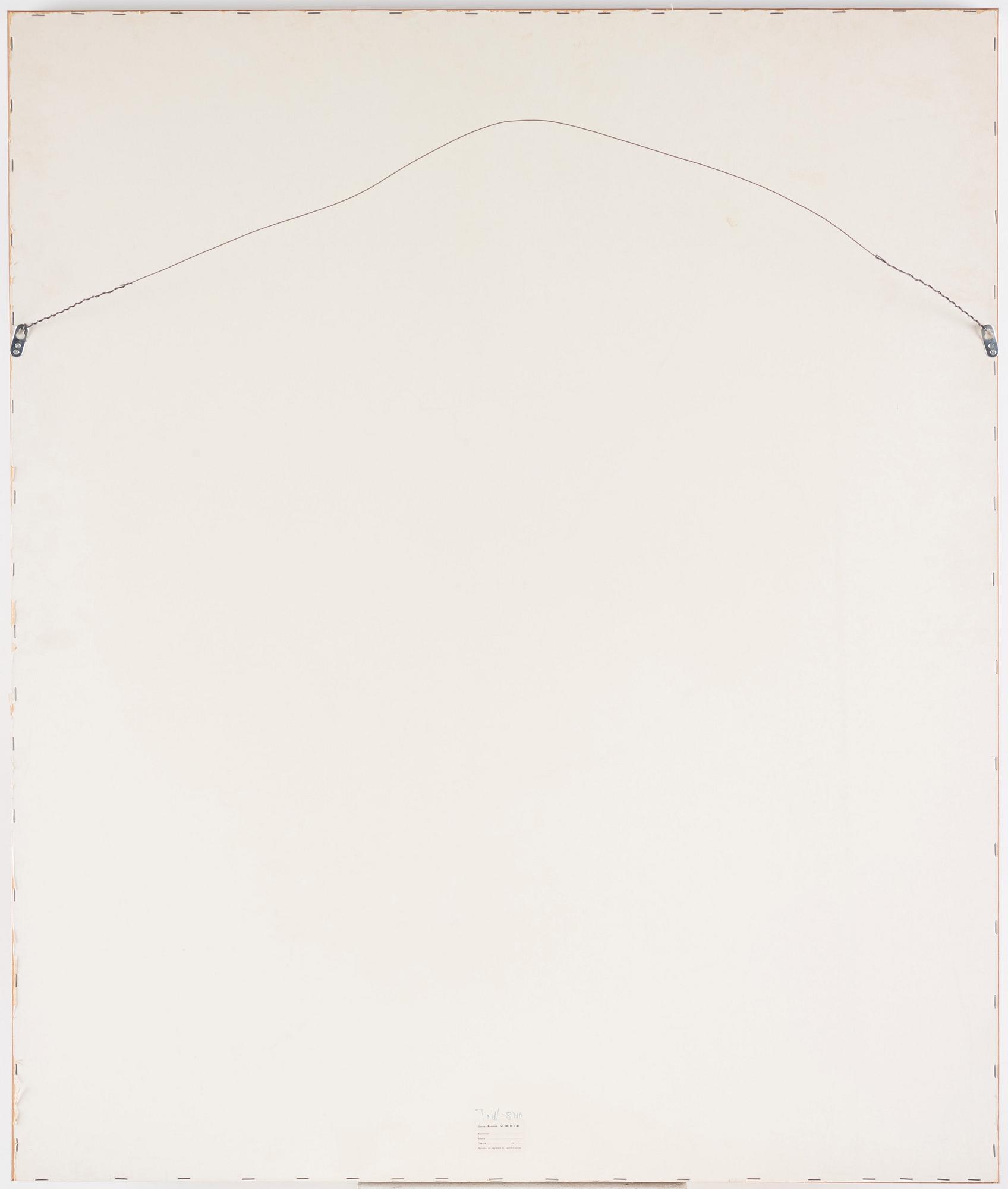 Jasper Johns, "Figure 1", ur: "Color numeral series".