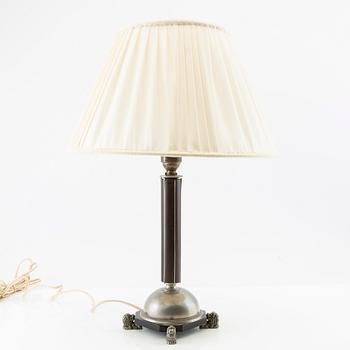 C.G. Hallberg, a table lamp, 1930s.