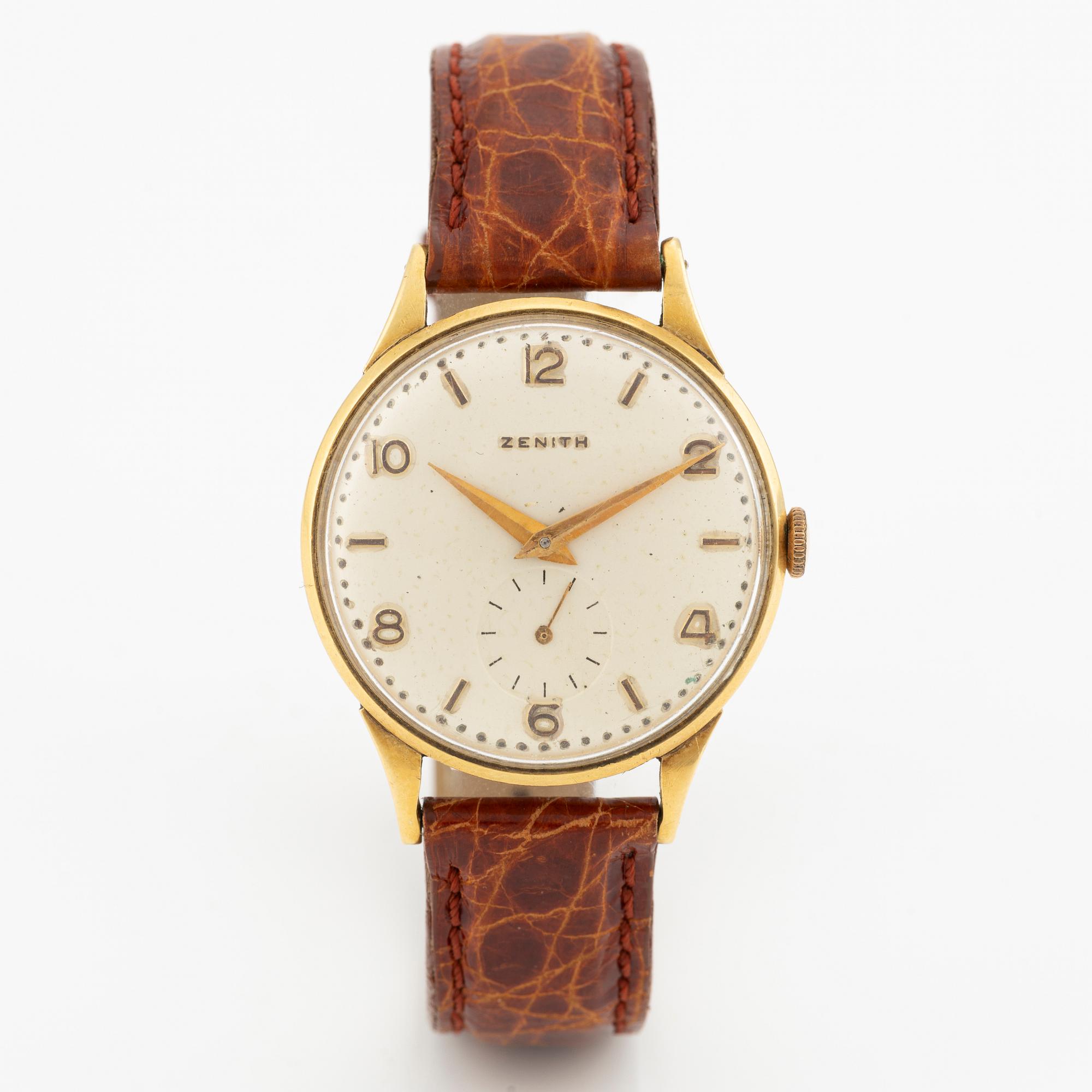 Zenith, wristwatch, 33 mm.