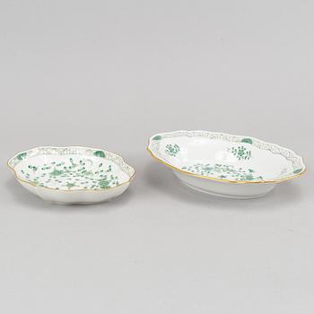 38 pieces, porcelain, Meissen, 1900's.