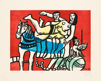 349. Fernand Léger (Efter), "La parade".