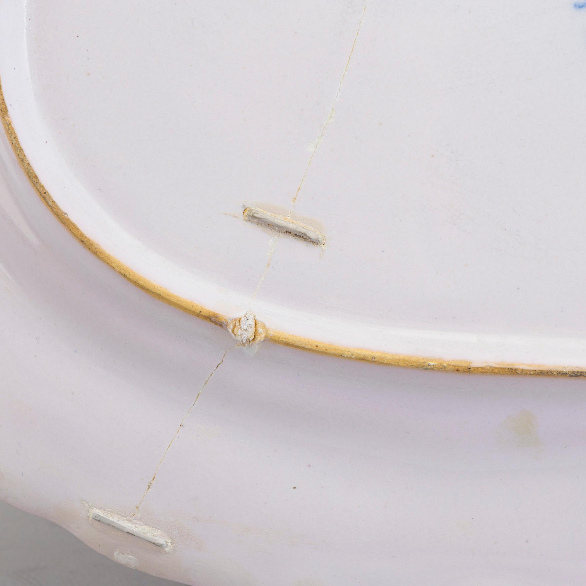 FAT, fajans, Marieberg, Erenreichs period (1758-1766), 1765.