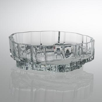 TAPIO WIRKKALA, BOWL, glass "Lompolo 3560" Iittala, signed Tapio Wirkkala 3560.