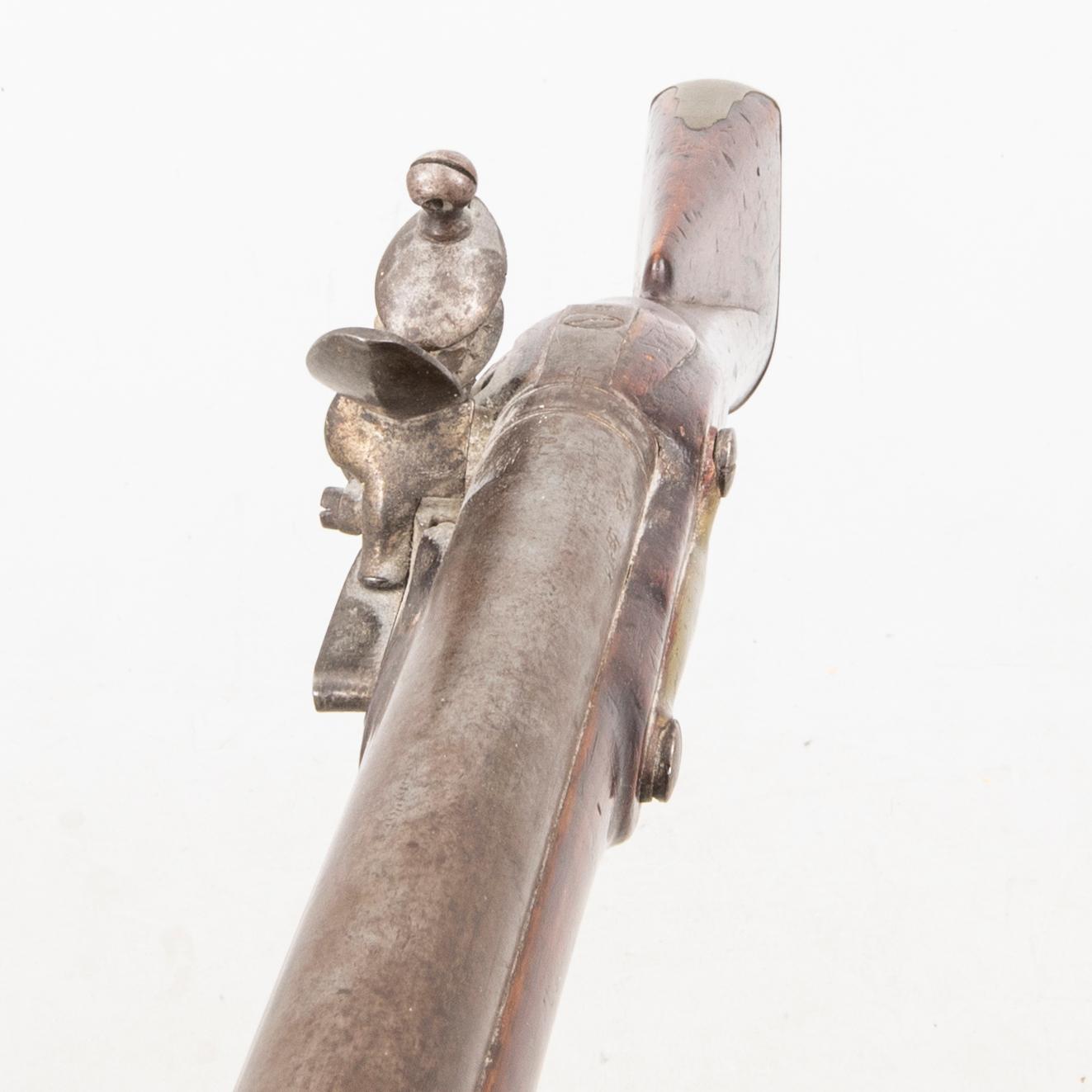 A British Tower and I Salter flintlock musket and bayonet, first half of the 19th century.