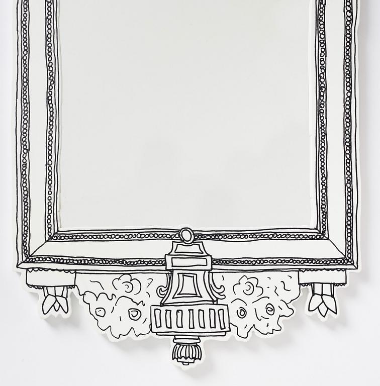 Eric Ericson, a "Gustaviansk" mirror for Firma Svenskt Tenn, Sweden post 2000.