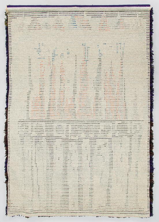 Leena-Kaisa Halme, rya, modell för Neovius. Ca 157 x 106 cm.