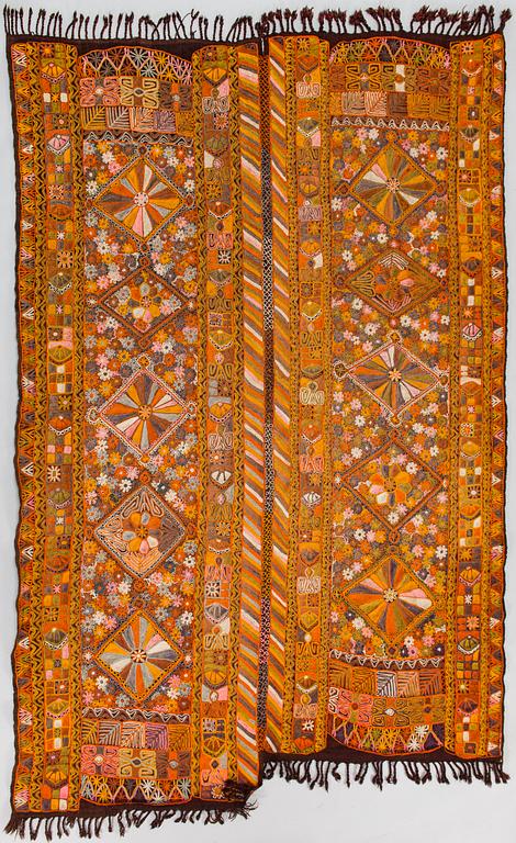 A rug/wall textile from Irak, ca 263 x 170 cm.
