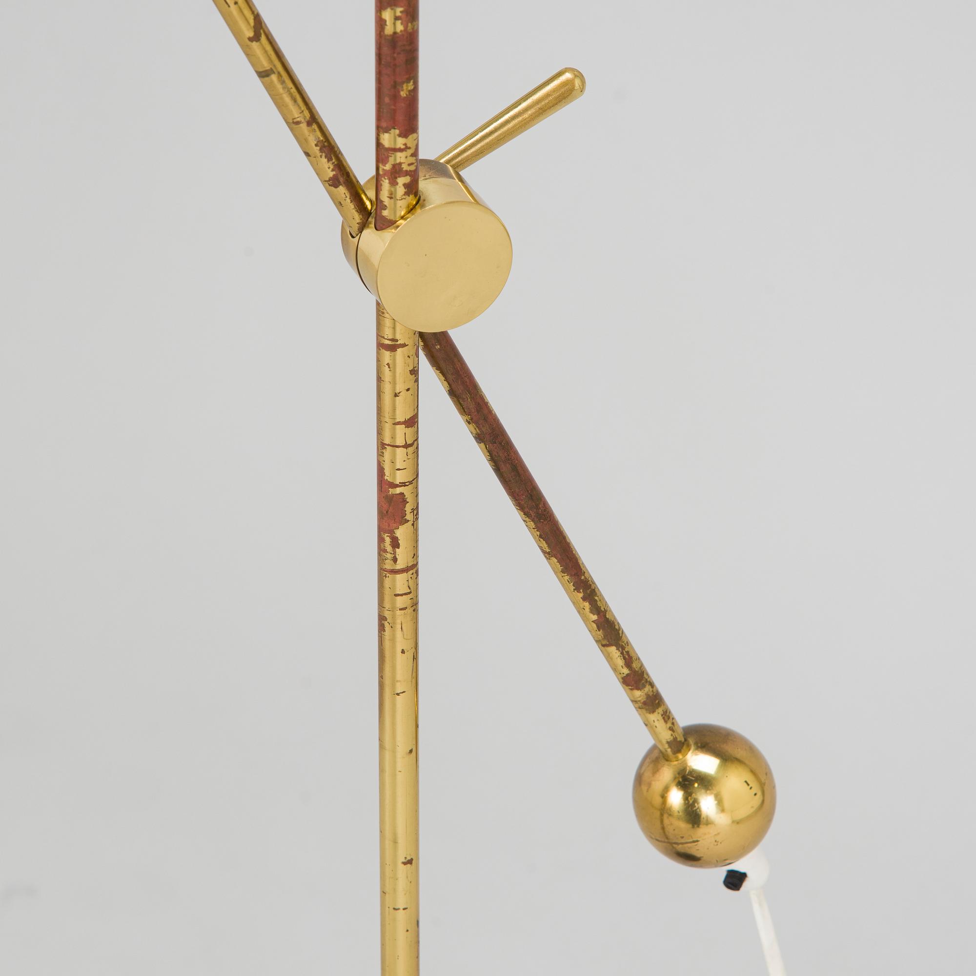 Tapio Wirkkala, A mid-20th-century 'K 10-11' floor light for Idman.