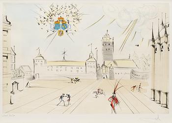 378. Salvador Dalí, "Stockholms slott".