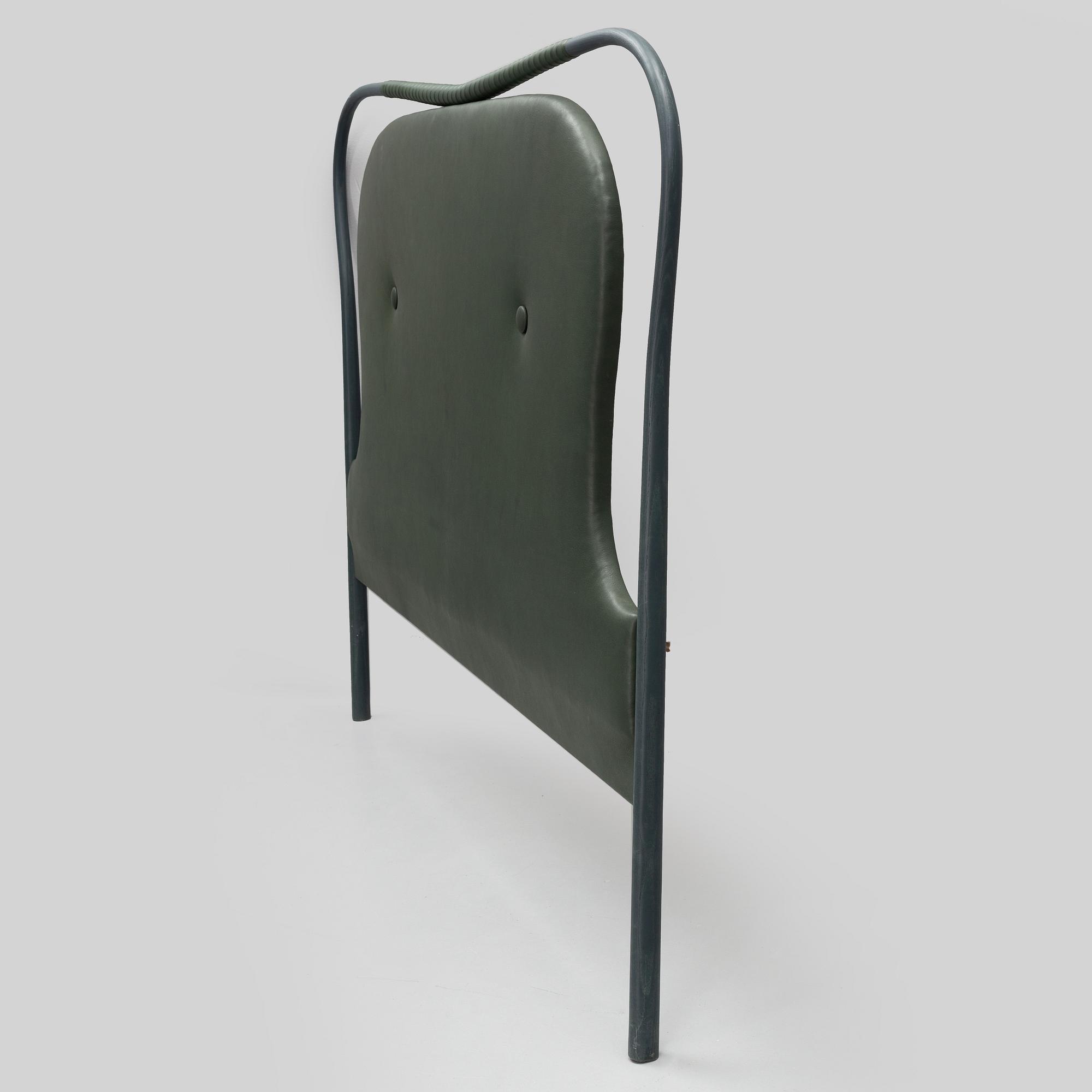 Sara Helder & Gert Wingårdh, an ash and leather 'Clara' headboard, Gemla, Diö.
