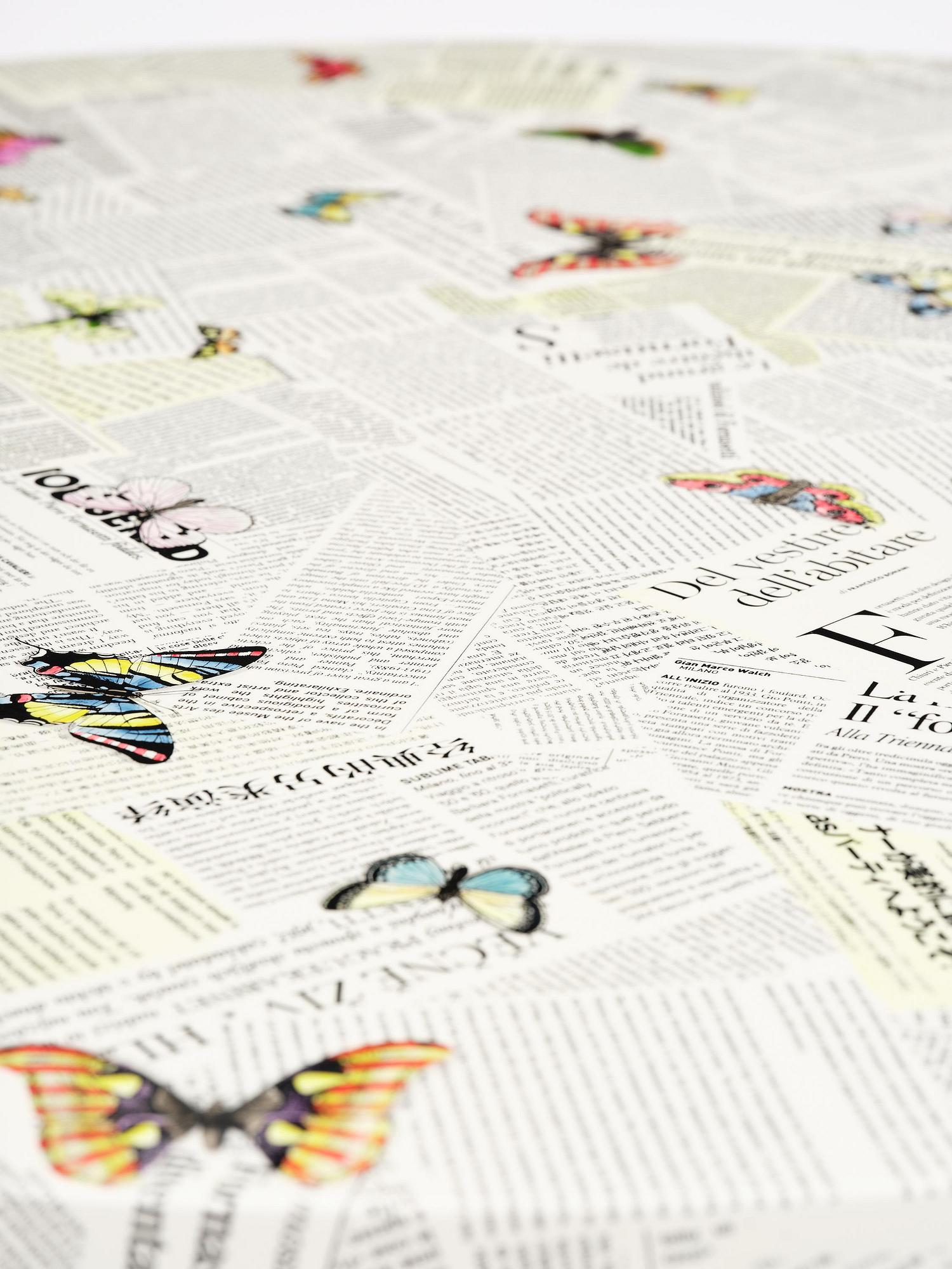an "Ultime Notizie" table, Fornasetti, Milan, 2019.