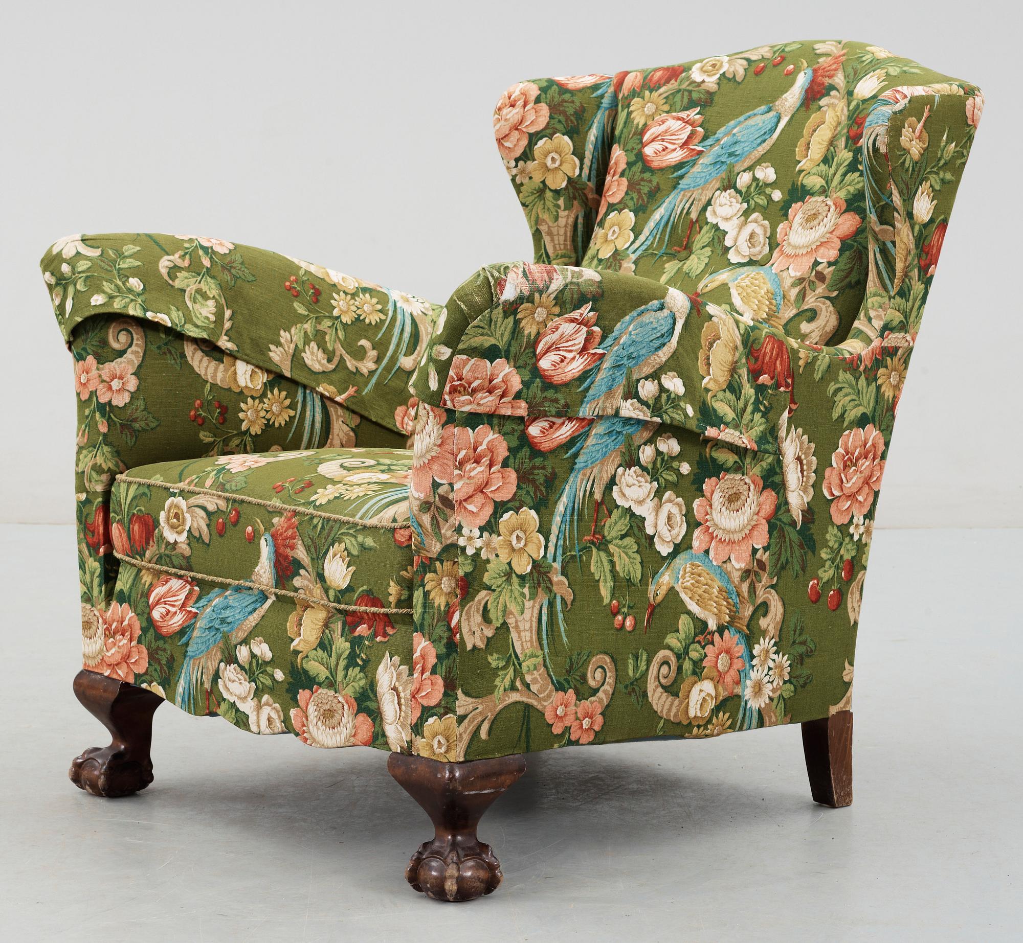 FÅTÖLJ, 1900-talets första hälft.