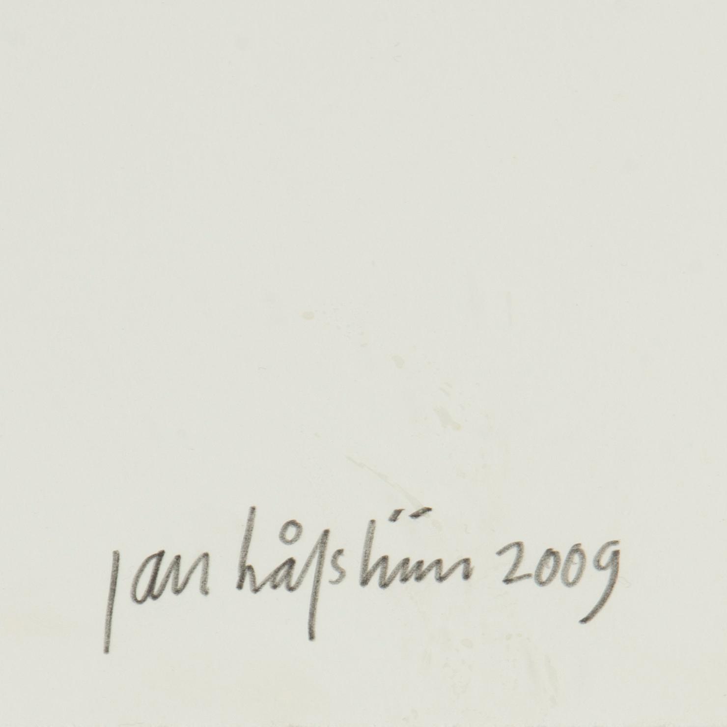 Jan Håfström, silkscreen in colours, signed and dated 2009, numbered 23/25,