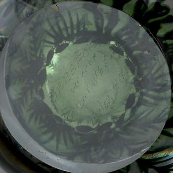 VAS, glas, "Fiskgraal", Edward Hald, Orrefors.