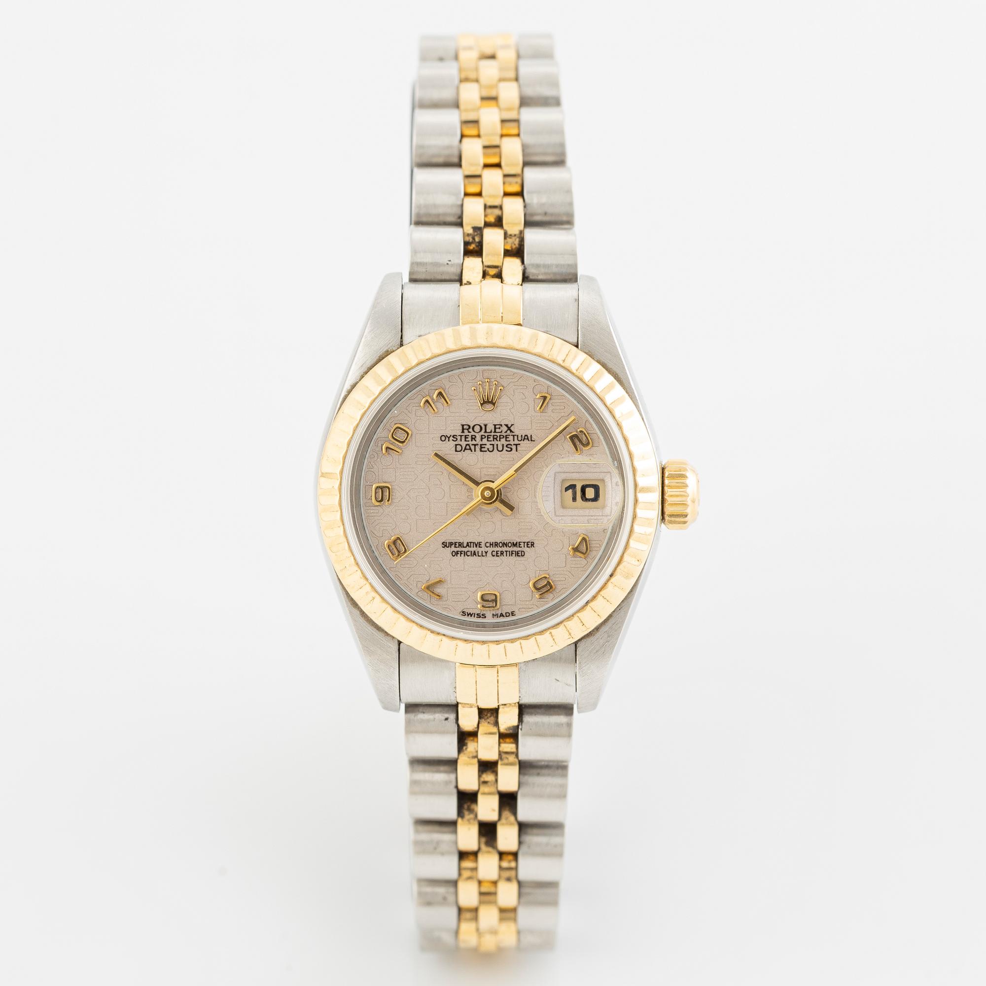 Rolex, Oyster Perpetual, Datejust, wristwatch, 26 mm.