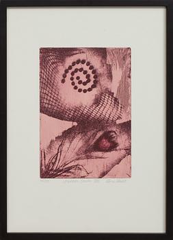 LONE RECHT, etsning, signerad och numrerad 40/50.