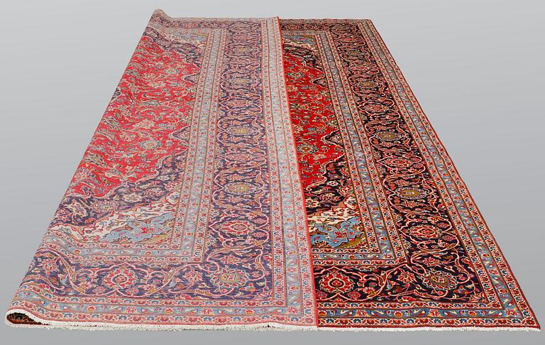 Matto, Kashan, ca 385 x 300 cm.