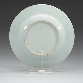 A set of six famille rose plates, Qing dynasty, Qianlong (1736-95).