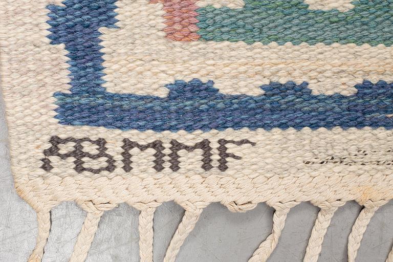 Märta Måås-Fjetterström, a carpet, "Dukater", flat weave ca 298,5 x 231,5-233,5 cm, signed AB MMF.