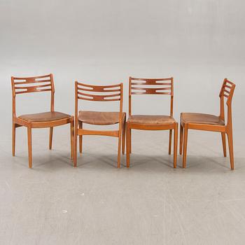 Stolar, 4 st, "Della" Ikea 1960-tal.