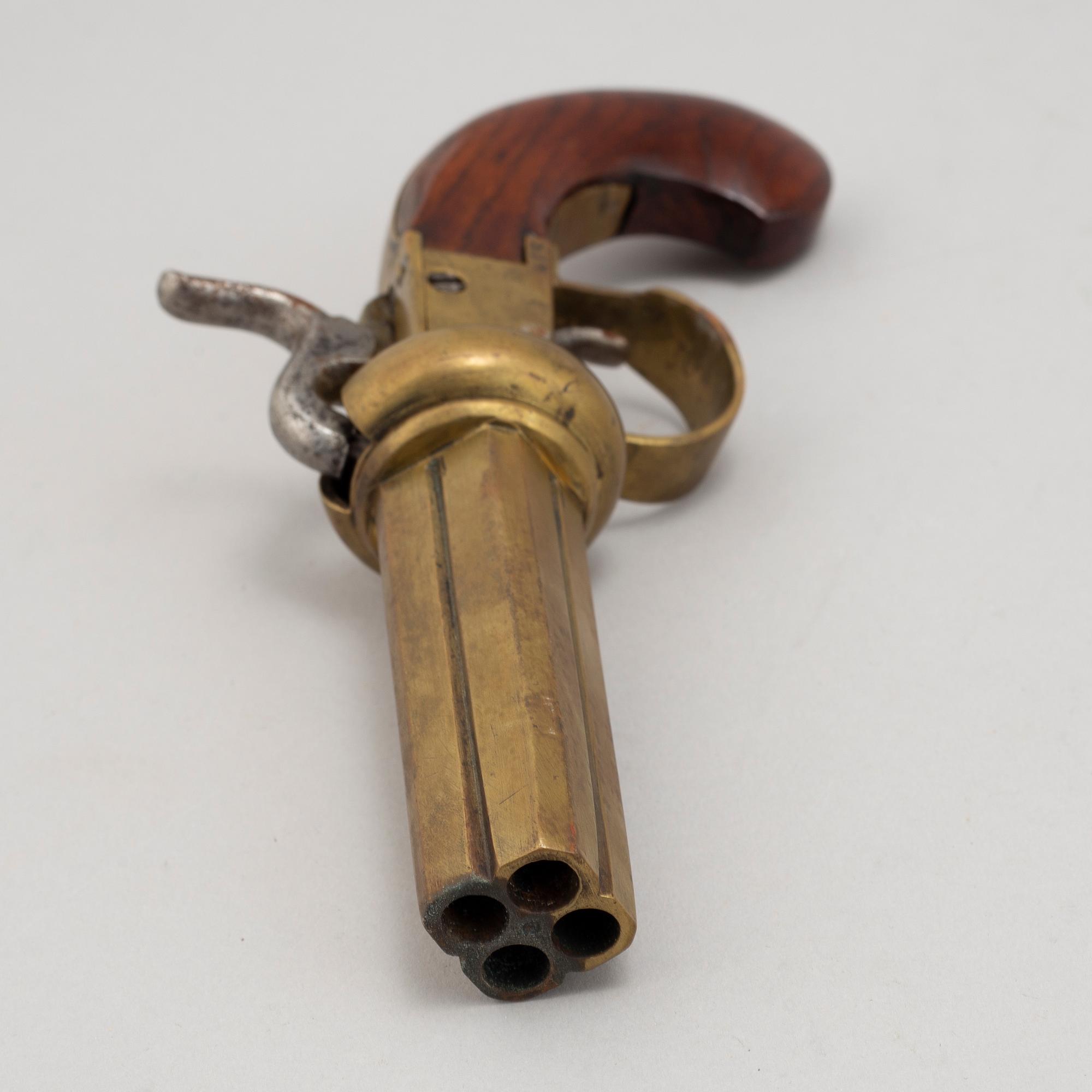 Slaglåsrevolver, 1800-talets andra hälft, Anders Johannesson, Ödestugu.