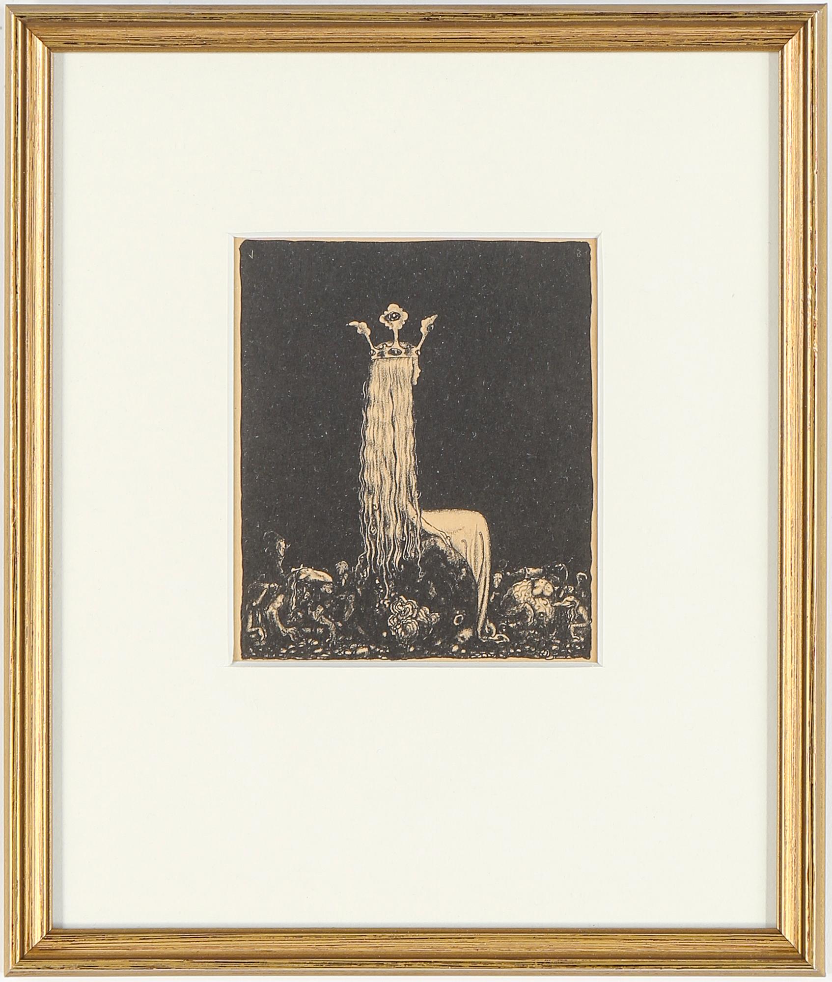 JOHN BAUER, 10 litografier, ur sviten "Troll", osignerade.