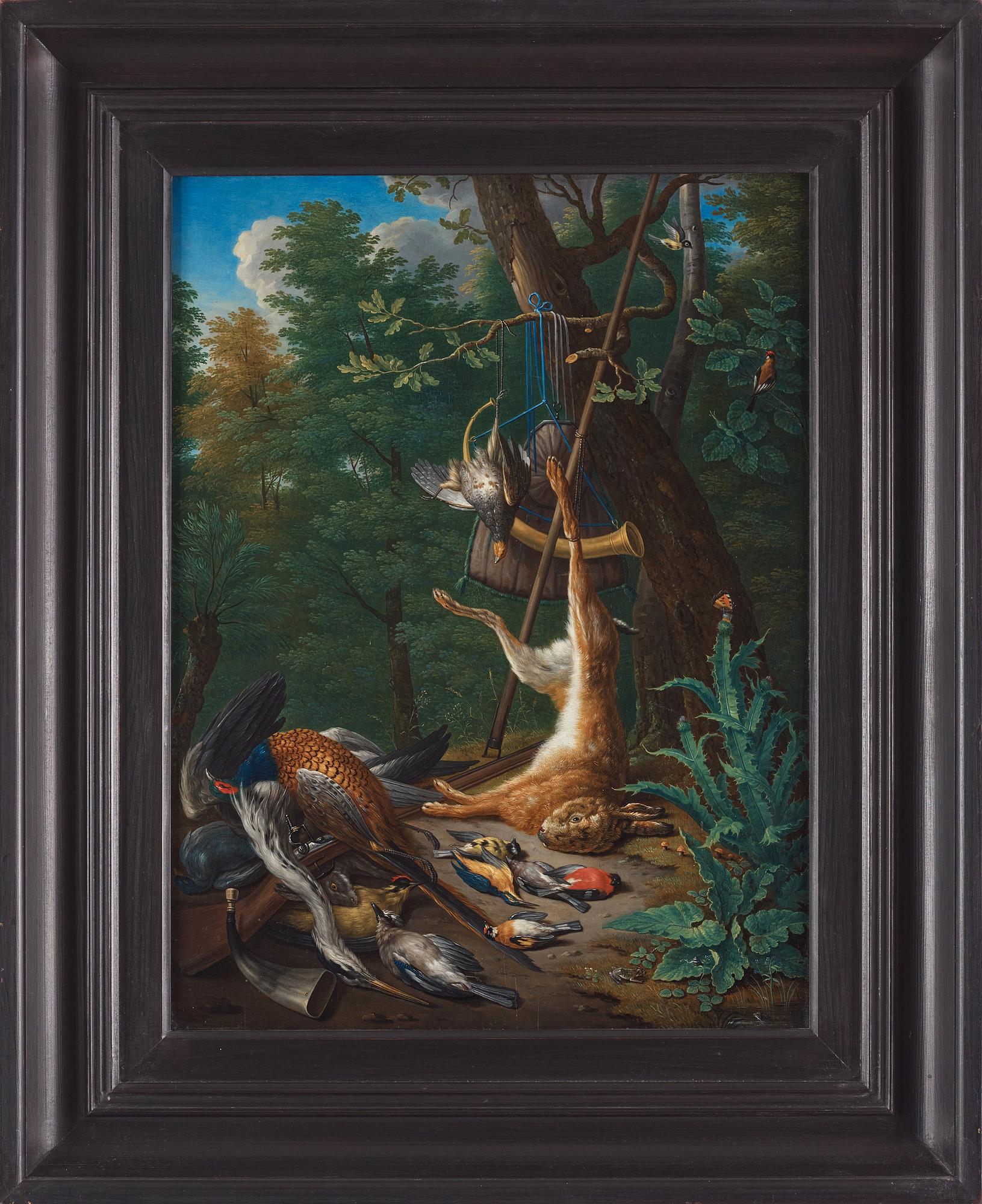 Pieter Snyers (Snijers) Tillskriven, Jaktstilleben.