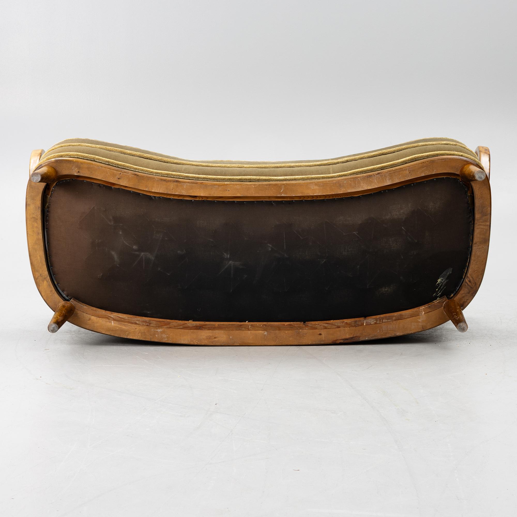 A Swedish Modern sofa, 1930s-40s.