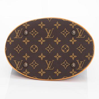 Louis Vuitton, väska, "Petit Bucket", samt pochette.