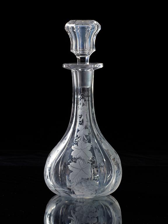 SERVIS, 150 delar, glas. Ryssland, 1800-tal.