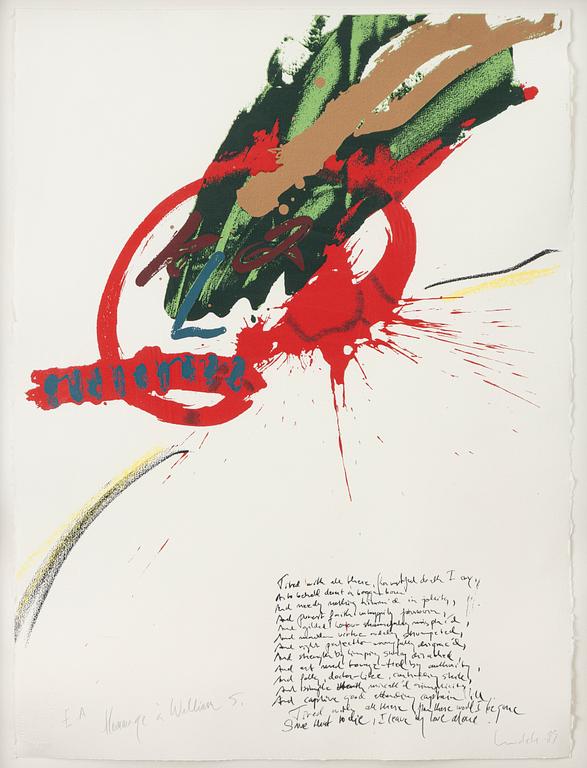 Ulf Lundell, "Hommage à Willam S".