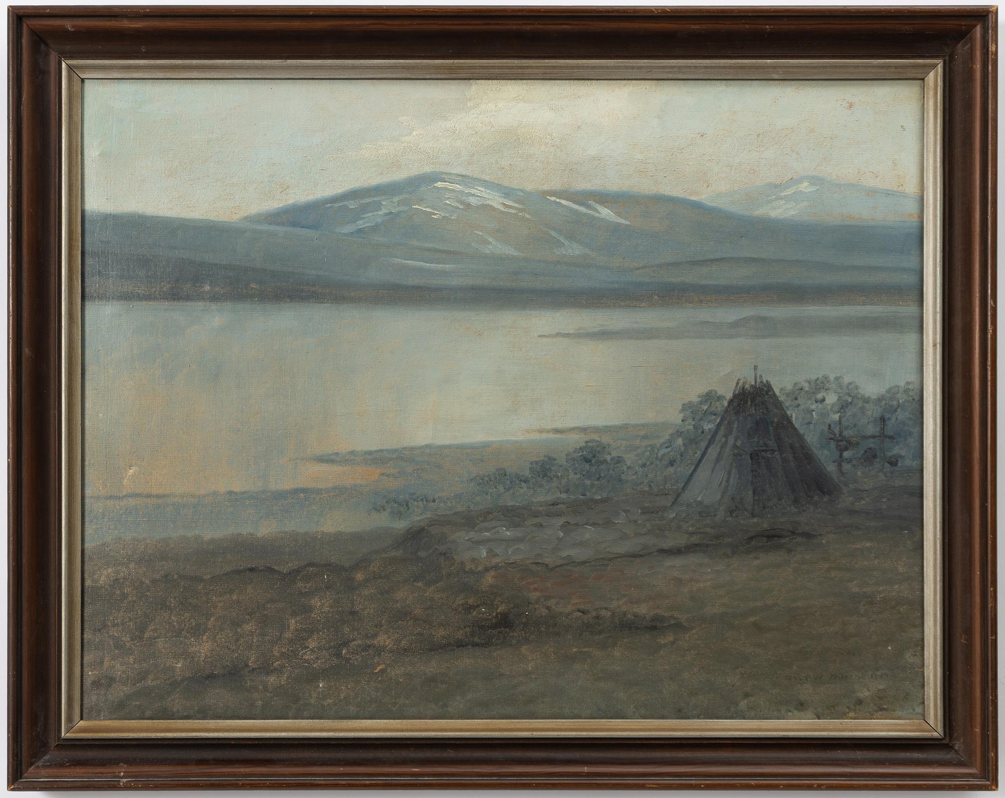 Olof Walfrid Nilsson, Motif from Torneträsk.