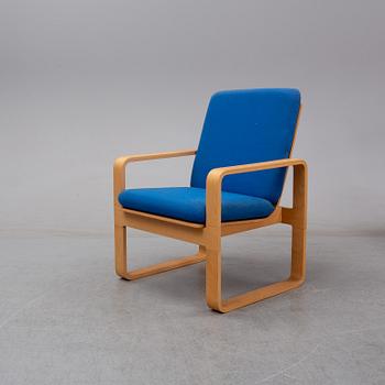 Rud Thygesen, a beech armchair, model 5131 for Magnus Olesen, Denmark.