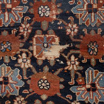 An antique carpet, probably Bidjar, West Persia, c. 447 x 340 cm.