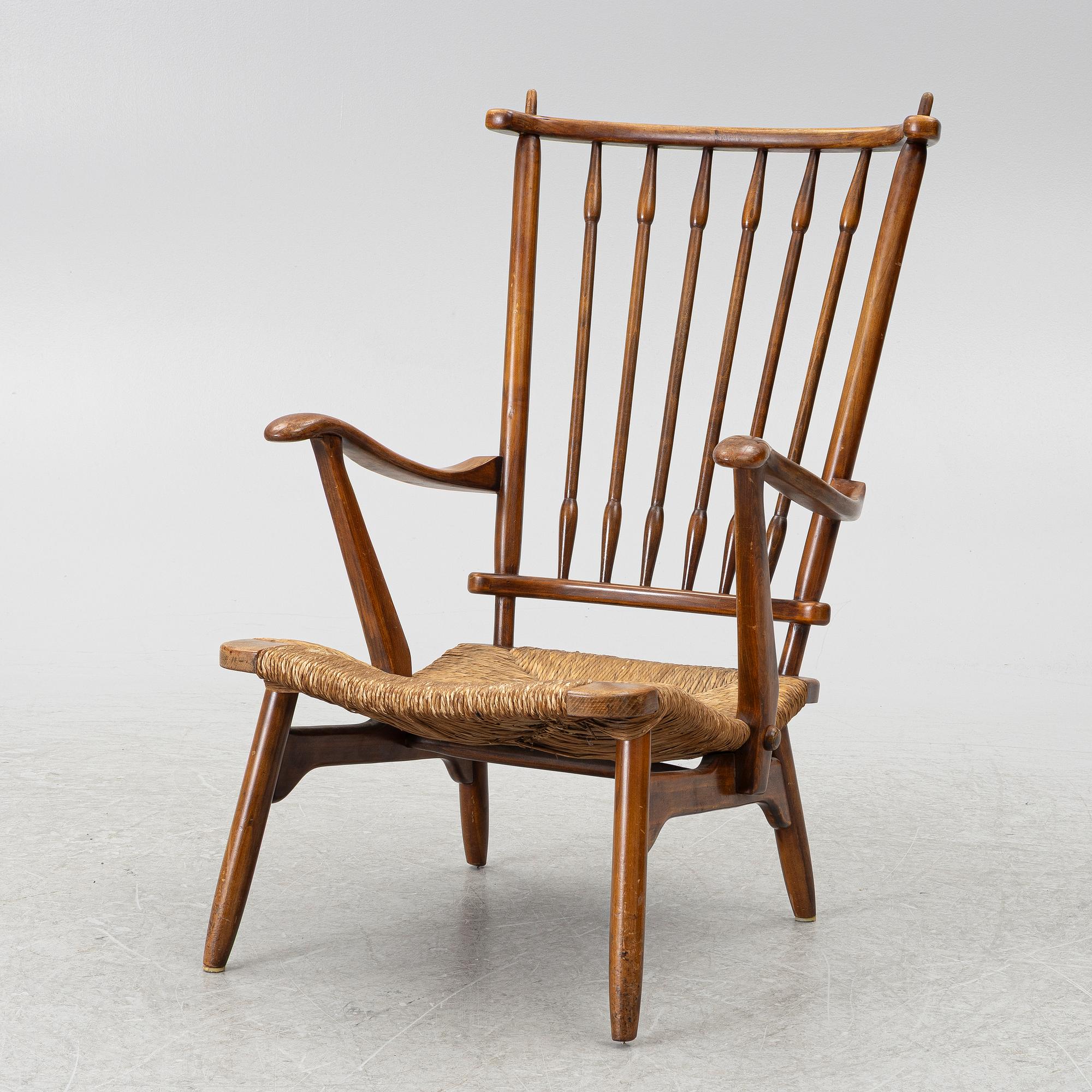 Armchair, De Ster Gelderland, Germany, mid-20th century.