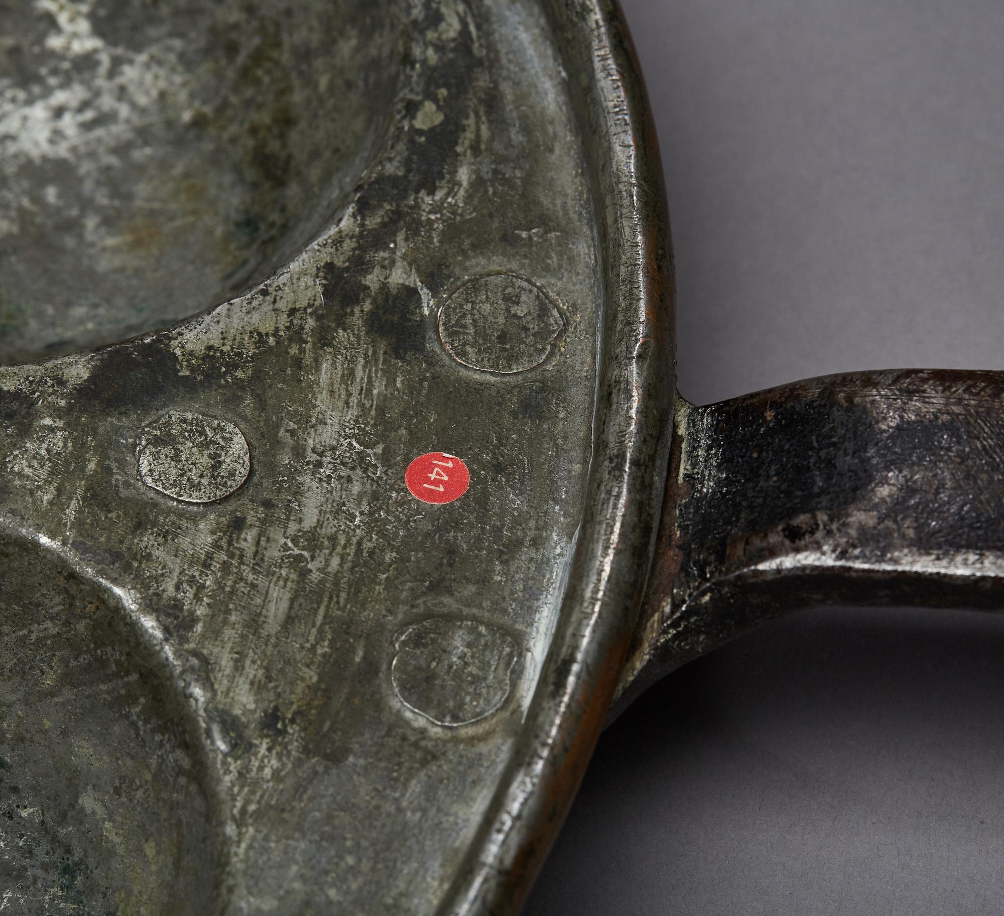 MUNKPANNA, koppar, 1800-talets senare del.