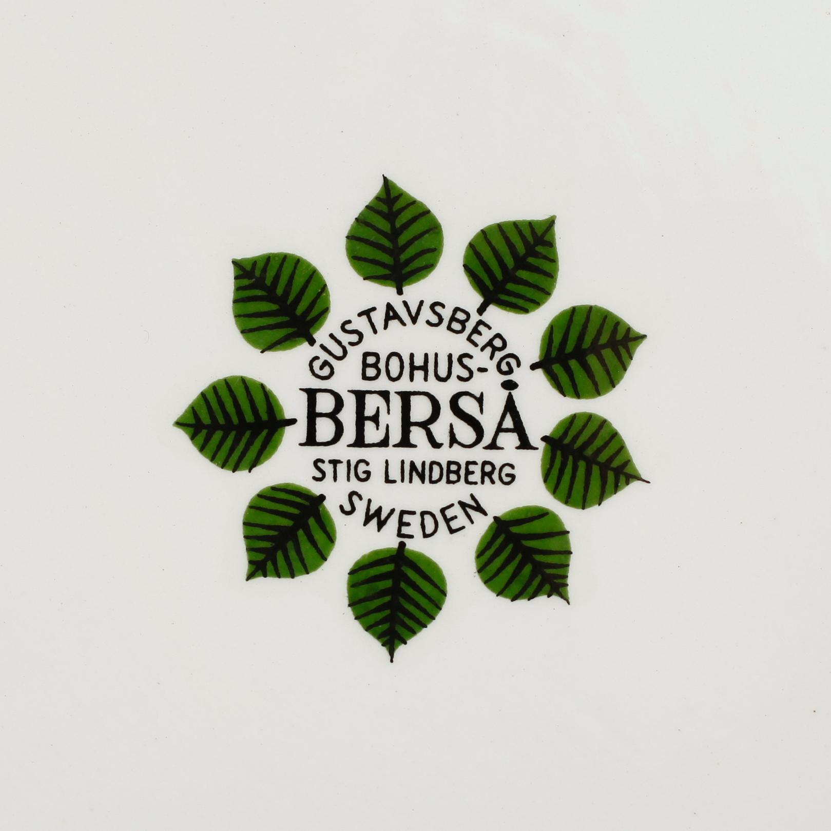 SERVISPORSLIN, 9 delar, porslin, "Berså", Stig Lindberg, Gustavsberg.