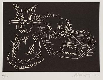 Ai Weiwei, "Cats (Black)".