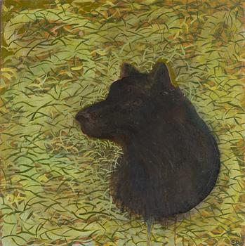 Eva Dahlin, oil on panel, signed.
