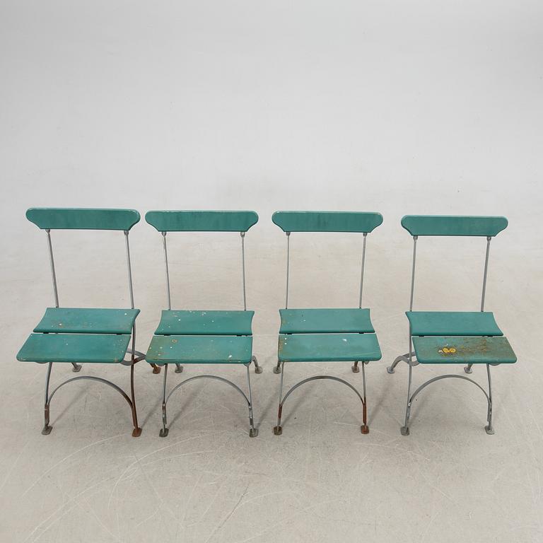 Garden group, 5 pieces, "The Brewery Series", Grythyttan, second half of the 20th century.