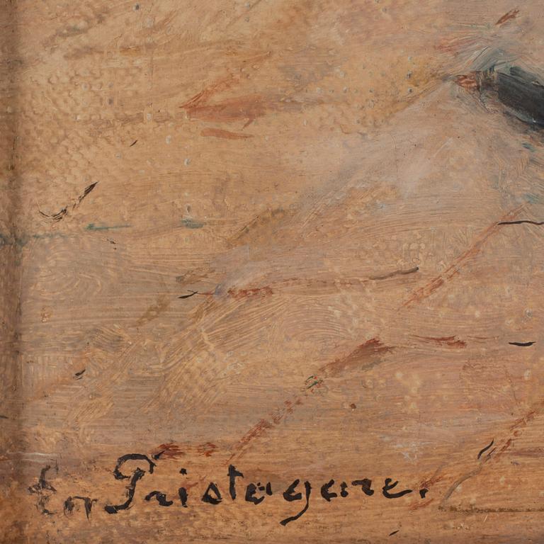 FRANS WILHELM ODELMARK, olja på duk, sign.