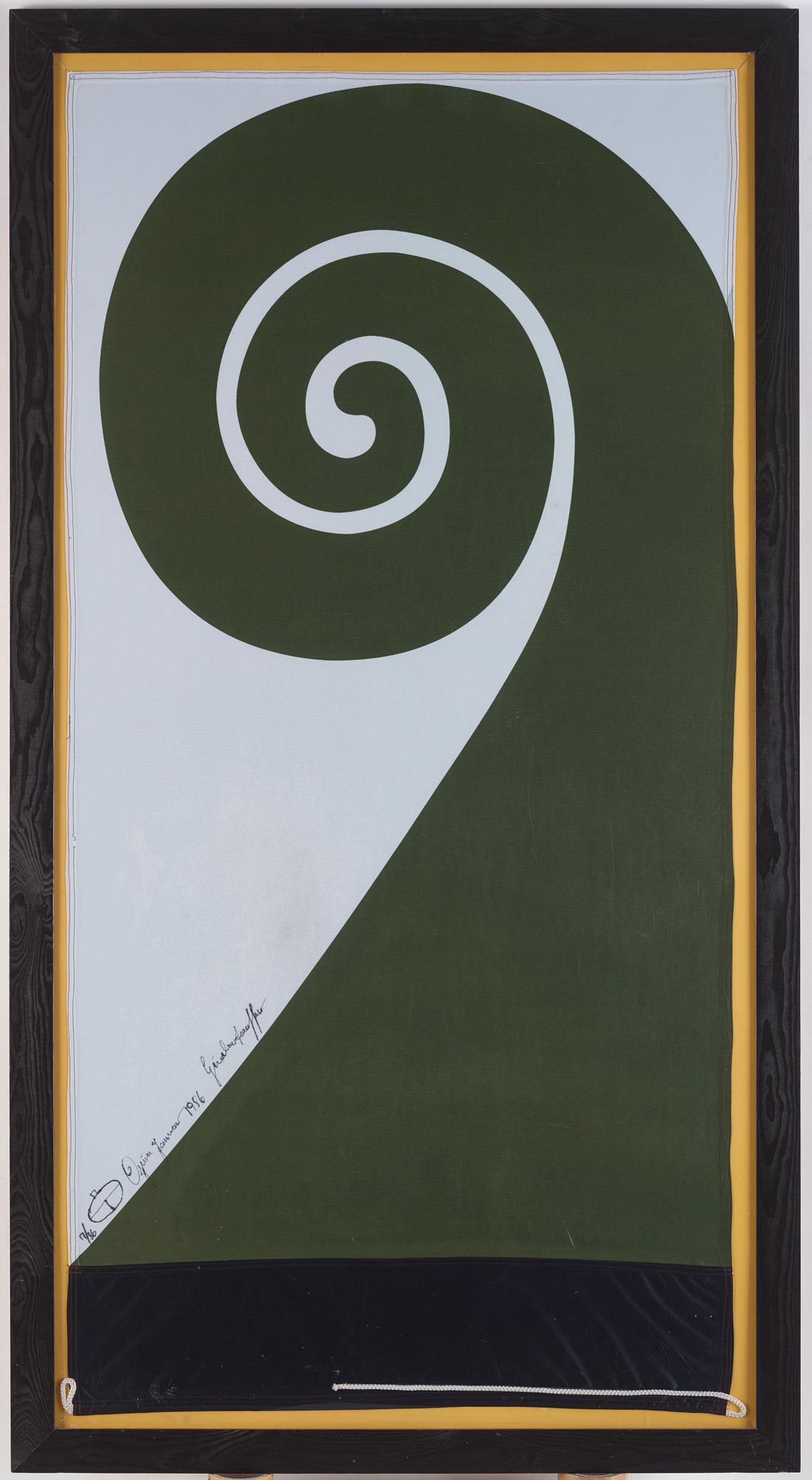 Friedensreich Hundertwasser, 'The Koru Flag'.