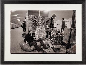 CARL JOHAN DE GEER, photograph signed and numbered 1/3 on the back of the frame.