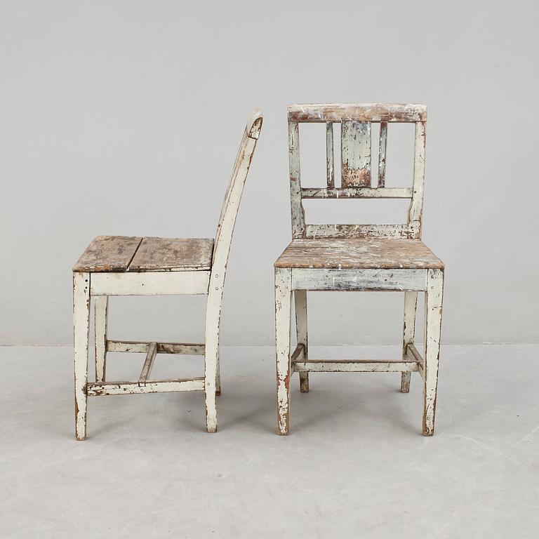 STOLAR, ett par, 1800-tal.