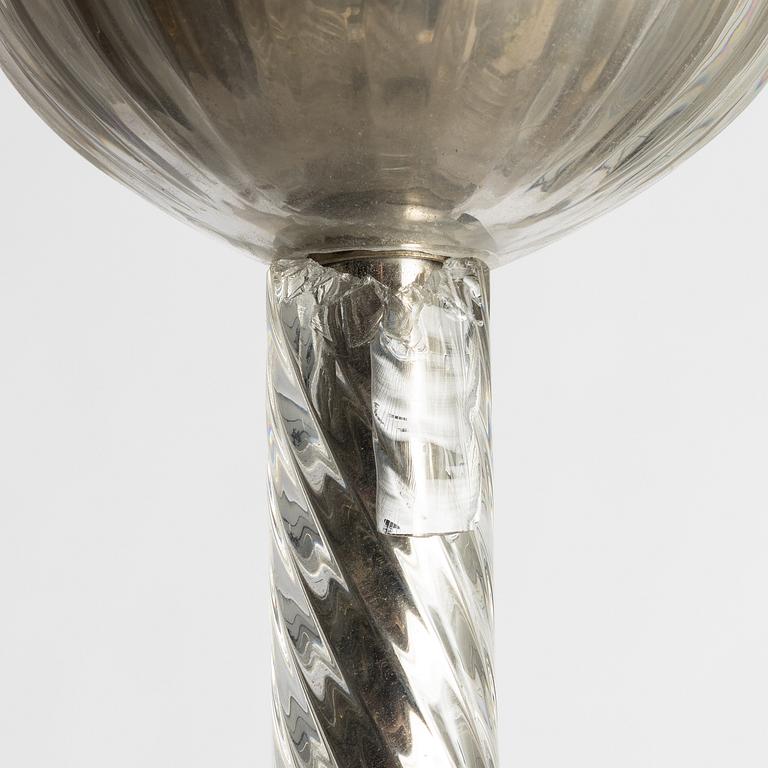 Fritz Kurz, Ceiling lamp, model KD 897/1, Orrefors, 1940s.