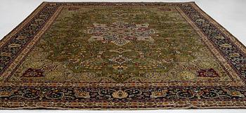 Carpet, Tabriz-Patina approx. 502x345 cm.