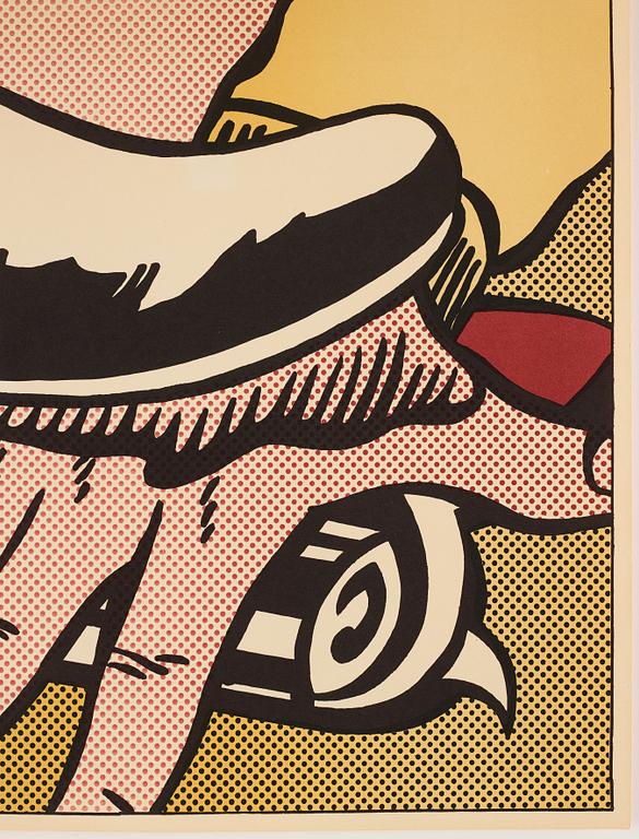 Roy Lichtenstein, "Foot and hand".