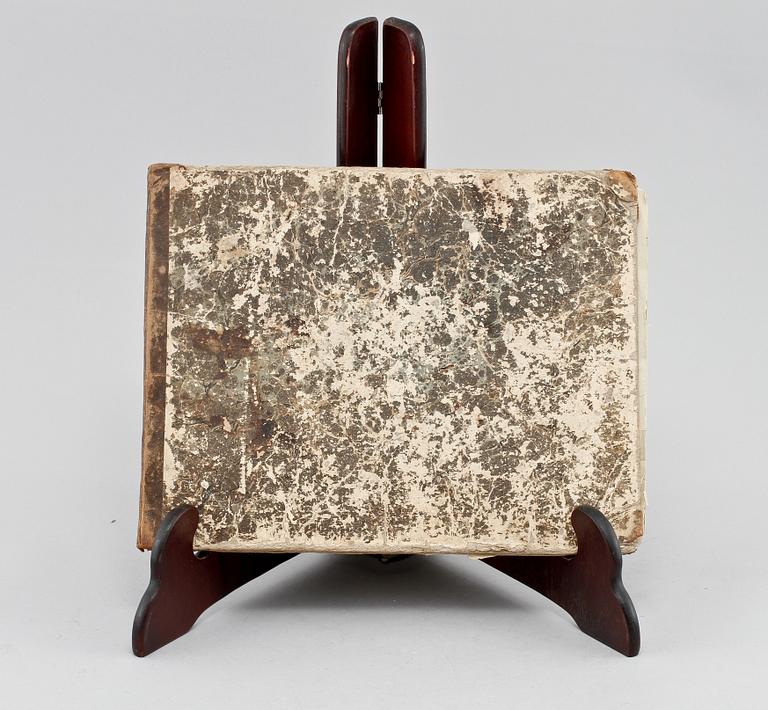 KARTBOK, "Atlas Juvenilis eller Geographiska Kartor", Anders Åkerman, Holmberg 1801.