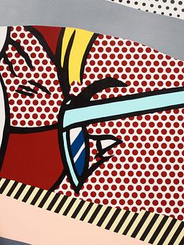 Roy Lichtenstein, "Reflections on Conversation", from the Reflections Series.