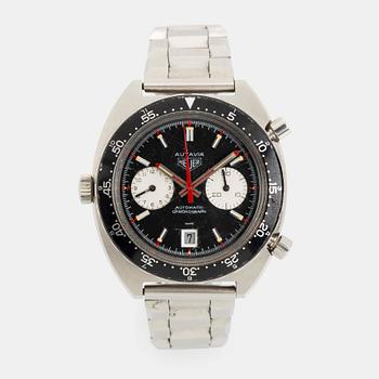 58. Heuer, Autavia, chronograph, "Viceroy", ca 1972.